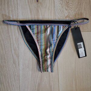 NWT Noli Bali Bikini Bottom in  Sunset Ripple | Medium